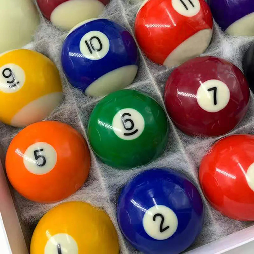 Resin Billiard Ball Set