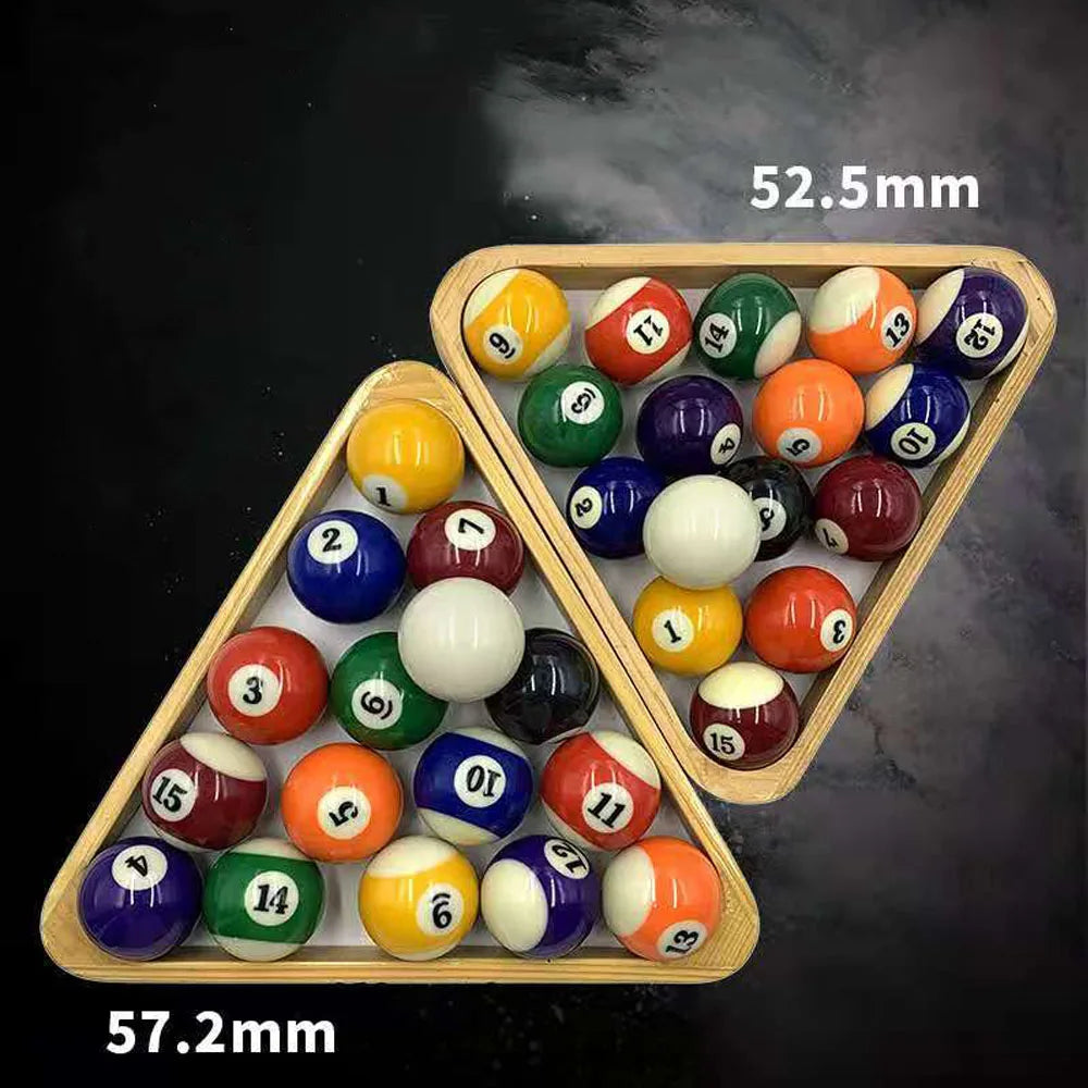 Resin Billiard Ball Set